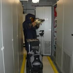 Eric stockton wearing ppe
