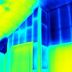 Missing insulation thermal image testo 2